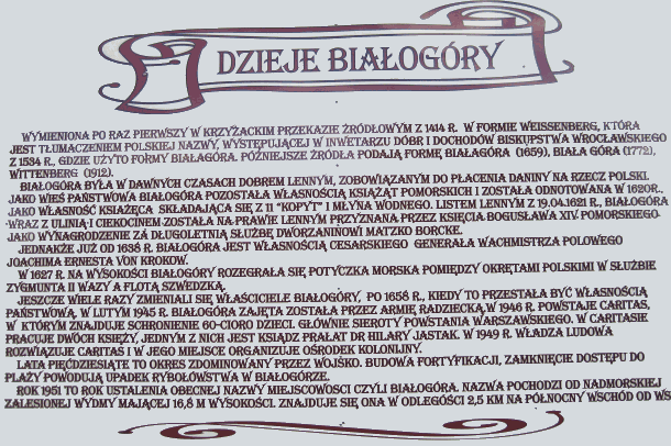 Białogóra - opis